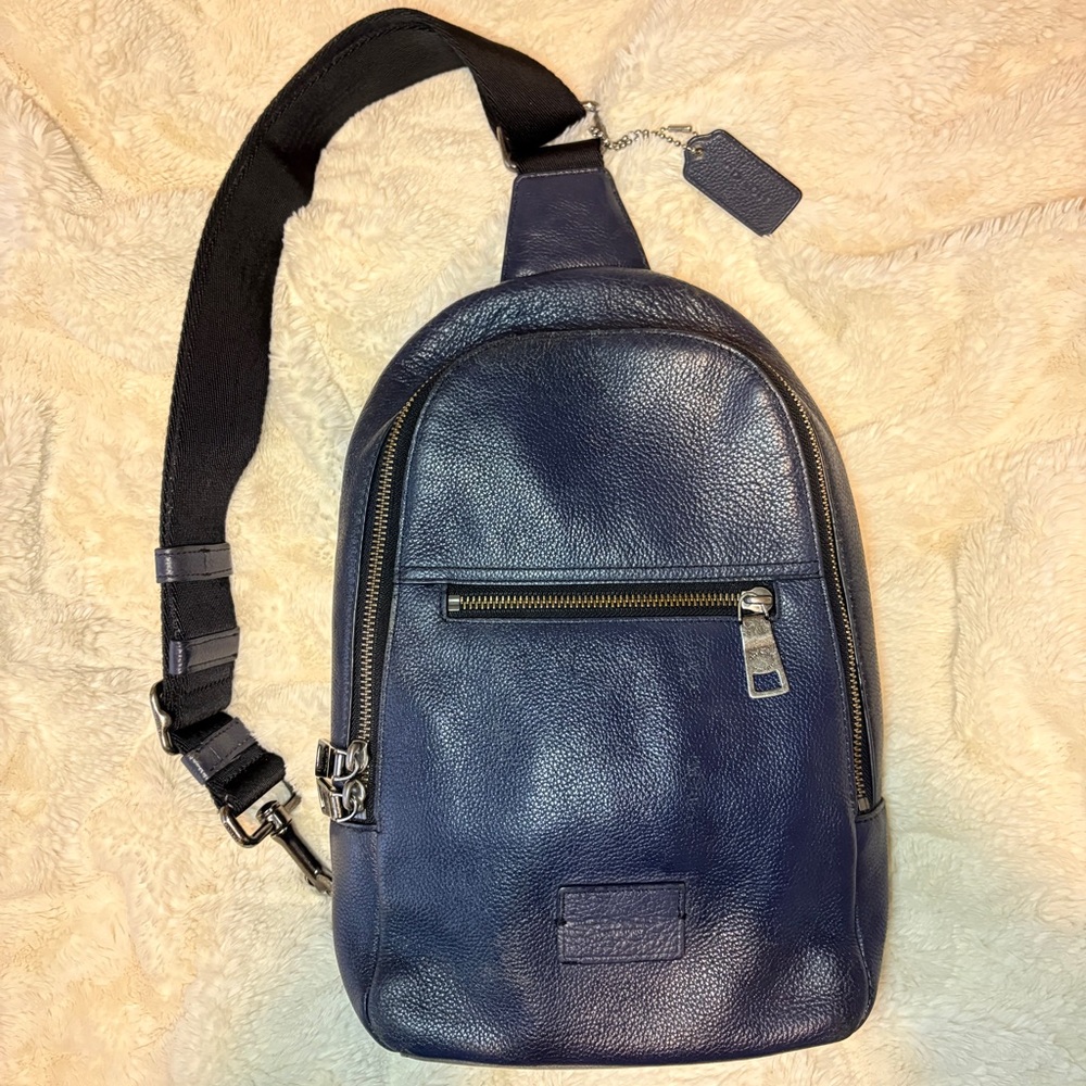 Coach Campus Pack leather body bag